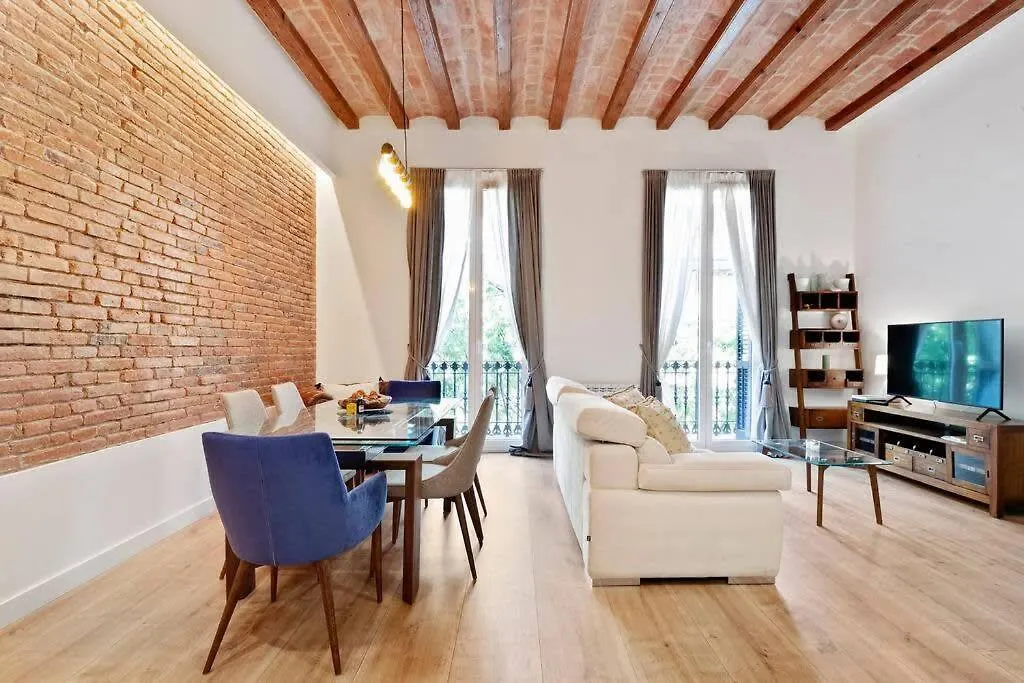 Arc De Triomf Luxury Modern 2-Bedroom 2-Bathroom Barcelona Spanyolország